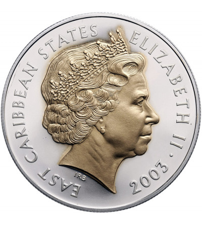 East Caribbean States. 10 Dollars 2003, Royal Maundy Design