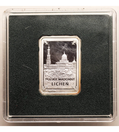 Poland. Silver collector's bar Polish Madonnas, Licheń