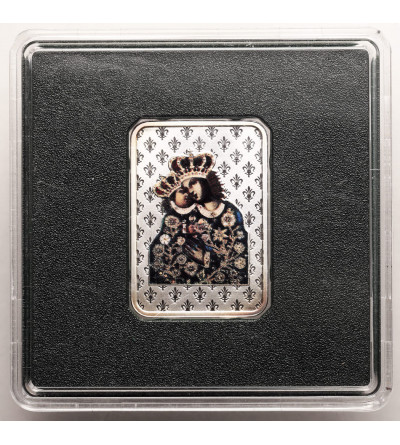 Poland. Silver collector's bar Polish Madonnas, Kalwaria Zebrzydowska