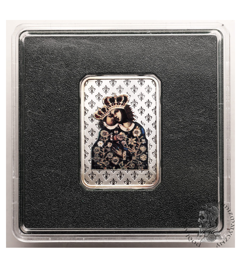 Poland. Silver collector's bar Polish Madonnas, Kalwaria Zebrzydowska