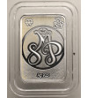 Poland. Silver collector's bar Wedding Souvenir