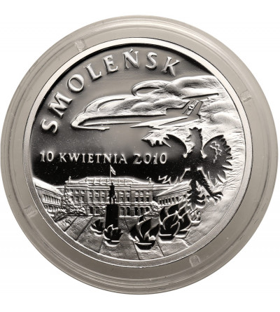 Poland. Silver medal Smolensk 2010