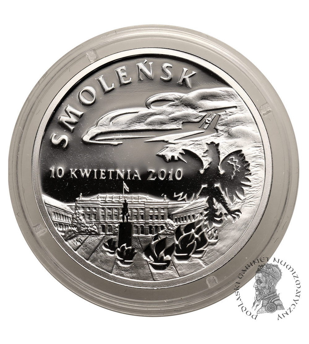 Polska. Srebrny medal Smoleńsk 2010
