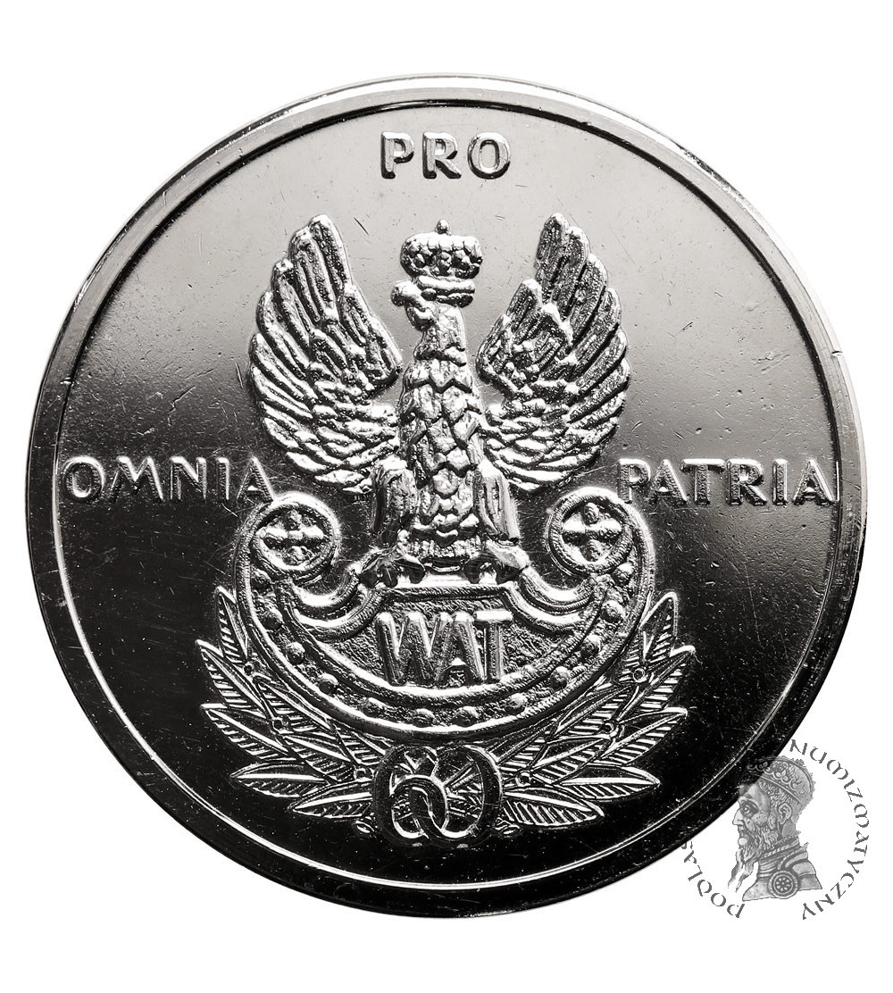 Poland. 2011 medal minted to commemorate the 60th anniversary of the Military University of Technology (WAT)