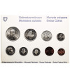Switzerland / Schweiz. 1974 Annual Mint Set, 9 coins
