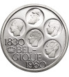 Belgium. 500 Francs 1980 BELGIQUE, 150th Anniversary of Independence - Proof