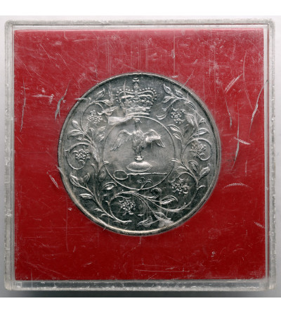 Wielka Brytania. 25 Pence / 1 Crown 1977, Srebrny Jubileusz, 25 Rocznica Wstąpienia na Tron Królowej Elżbiety II