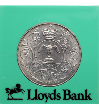 Wielka Brytania. 25 Pence / 1 Crown 1977, Srebrny Jubileusz, 25 Rocznica Wstąpienia na Tron Królowej Elżbiety II