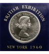 Great Britain, Elizabeth II (1952-2022). 5 Shillings 1960, British Exhibition in New York