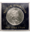 Great Britain, Elizabeth II (1952-2022). 5 Shillings 1960, British Exhibition in New York