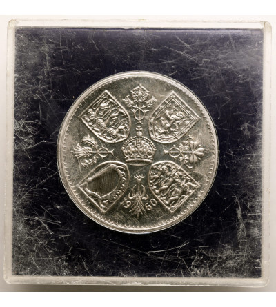 Wielka Brytania, Elżbieta II (1952-2022). 5 szylingów 1960, Brytyjska Wystawa w Nowym Jorku