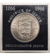 Jersey, Elżbieta II (1952-2022). 5 szylingów 1966, 900 rocznica bitwy pod Hastings
