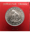 Gibraltar, Elżbieta II (1952-2022). 25 nowych pensów (Crown) 1971