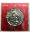 Gibraltar, Elizabeth II (1952-2022). 25 New Pence (Crown) 1971