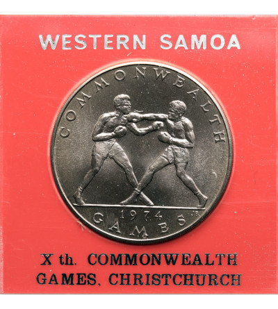 Samoa Zachodnie, Tanumafili II (1962-2007). 1 Tala 1974, 10 Igrzyska Brytyjskiej Wspólnoty Narodów Christchurch