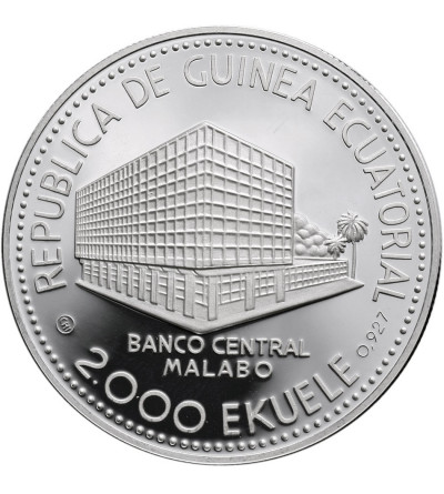 Gwinea Równikowa. 2000 Ekuele 1980 (1983), impala