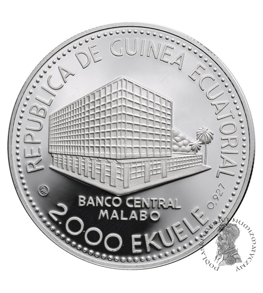 Equatorial Guinea. 2000 Ekuele 1980 (1983), Impala