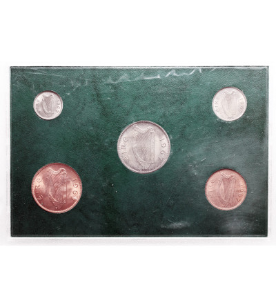 Irlandia. Zestaw rocznikowy 1967, 5 monet