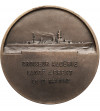 Algieria. Medal 1932 upamiętniający wodowanie krążownika Algérie (CROISEUR ALGÉRIE)