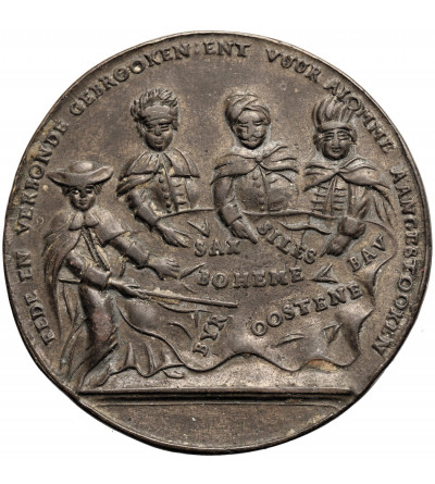 Holy Roman Empire / Austrian Netherlands. 1742 Medal commemorating the division of the Holy Roman Empire