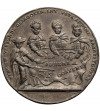 Holy Roman Empire / Austrian Netherlands. 1742 Medal commemorating the division of the Holy Roman Empire
