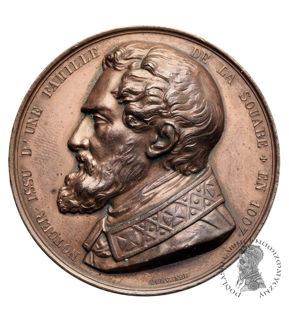 Belgium, Leopold I (1831-1865). Undated medal (1848-1850), Bishop Notger of Liège