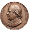 Belgia, Leopold I (1831-1865). Medal 1859, upamiętniający Pierre Francois Xavier de Ram