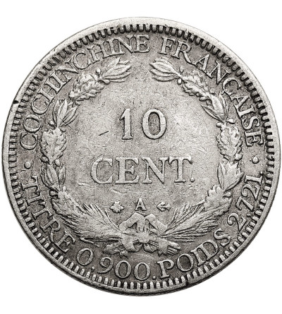 Francuski Wietnam (Cochin China). 10 centów 1879 A, Monnaie de Paris