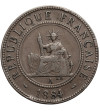 French Cochin China. 1 Cent 1884 A, Monnaie de Paris
