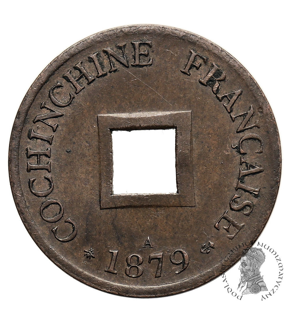 Francuski Wietnam (Cochin China). 2 Sapeque 1879 A