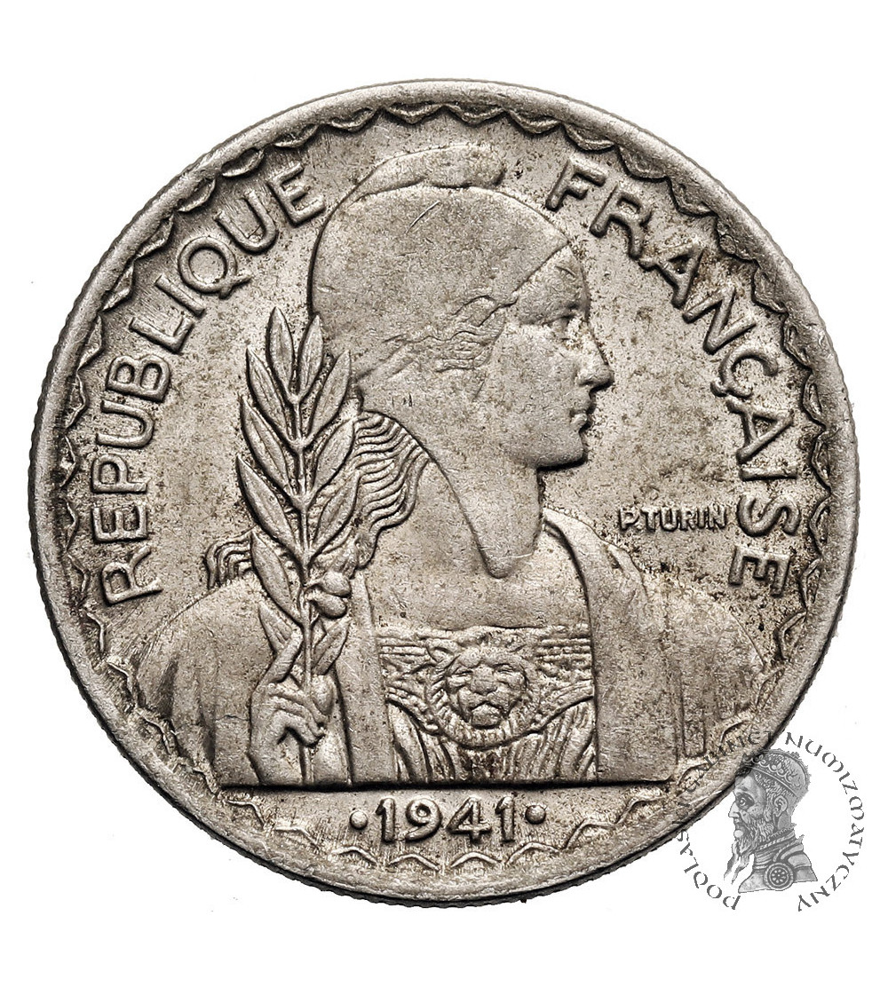 French Indochina. 20 Cents 1941 S, San Francisco