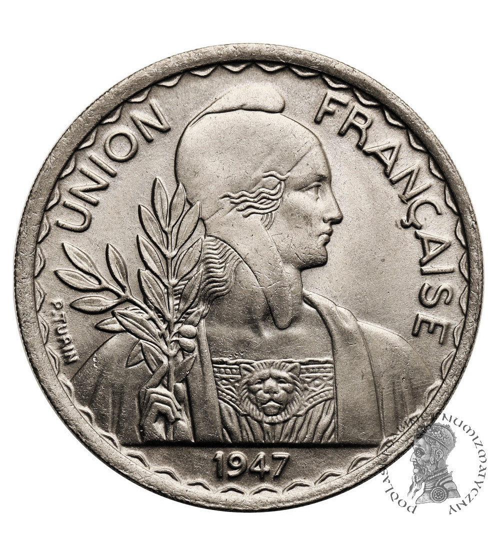 French Indochina. 1 Piastre 1947