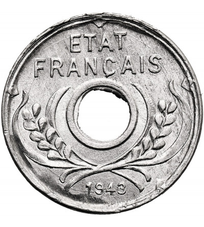 French Indochina. 5 Cents 1943