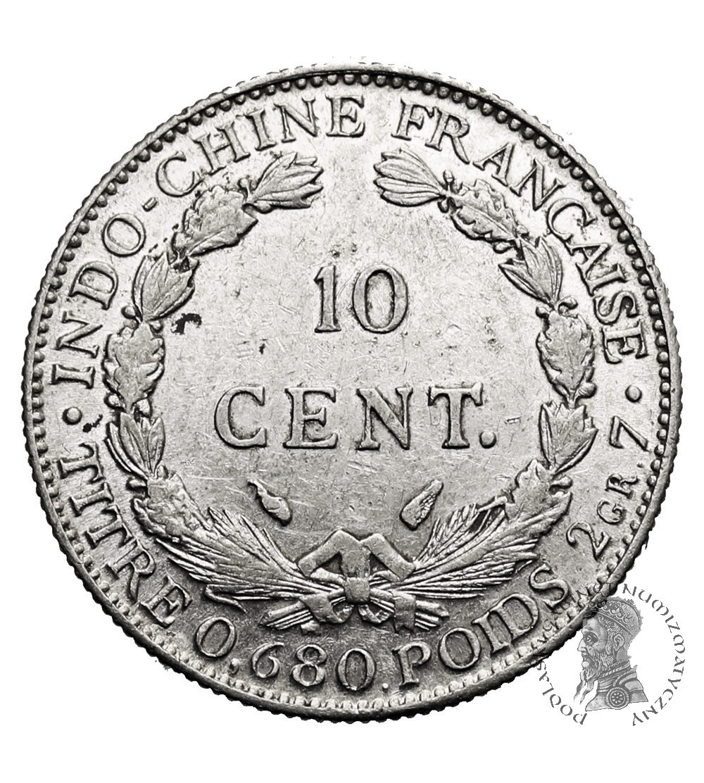 French Indochina. 10 Cents 1937