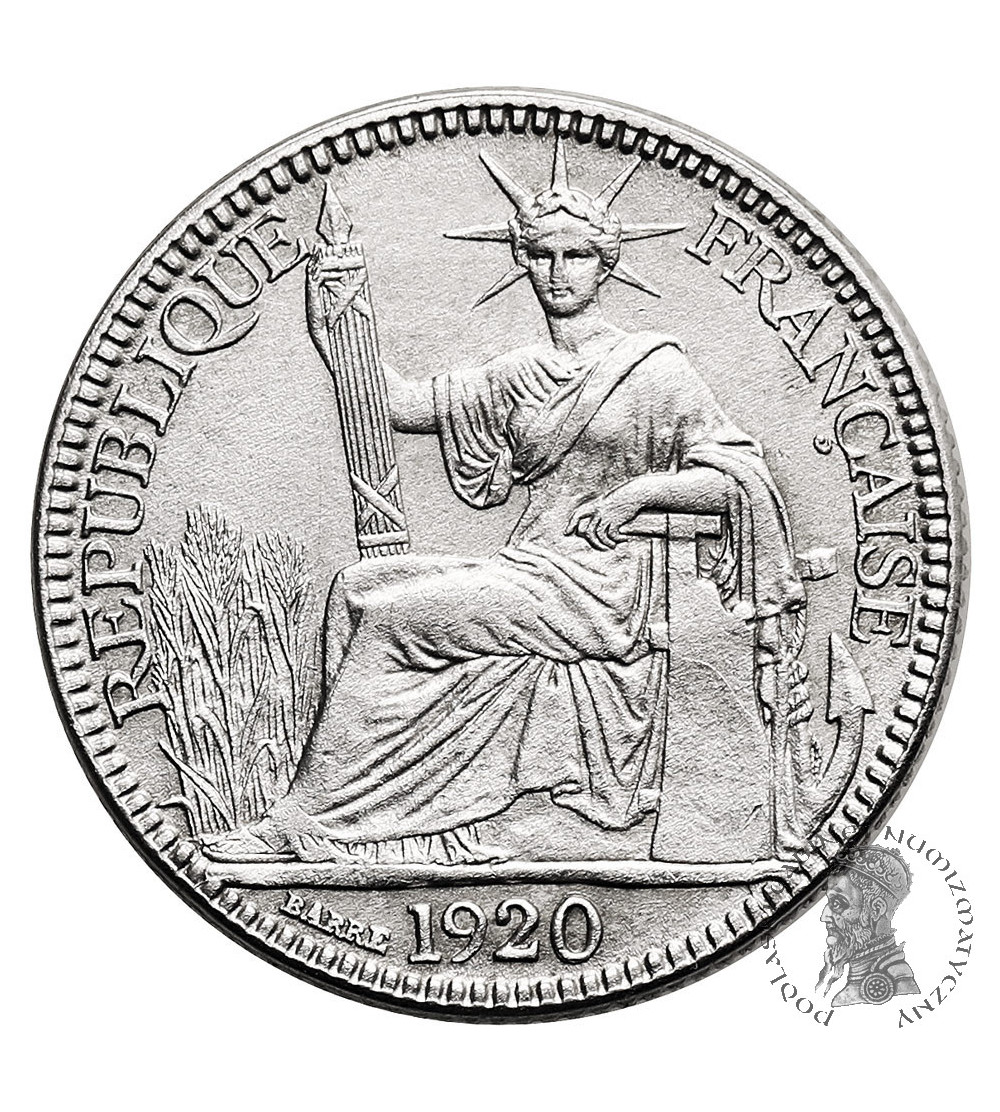 French Indochina. 10 Cents 1920