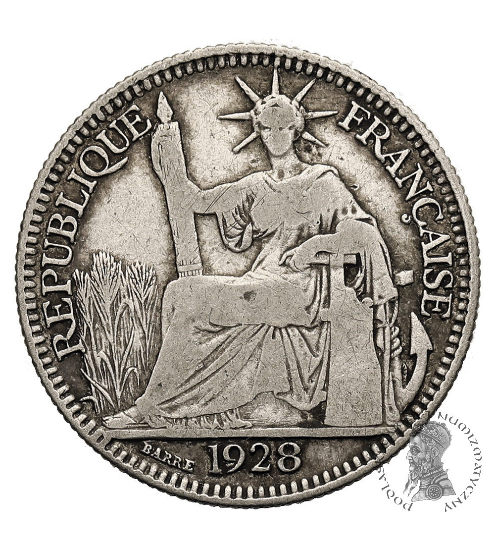 French Indochina. 10 Cents 1928 A