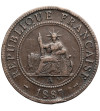 Indochiny Francuskie. 1 cent 1887 A