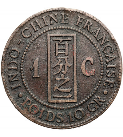 French Indochina. 1 Cent 1887 A
