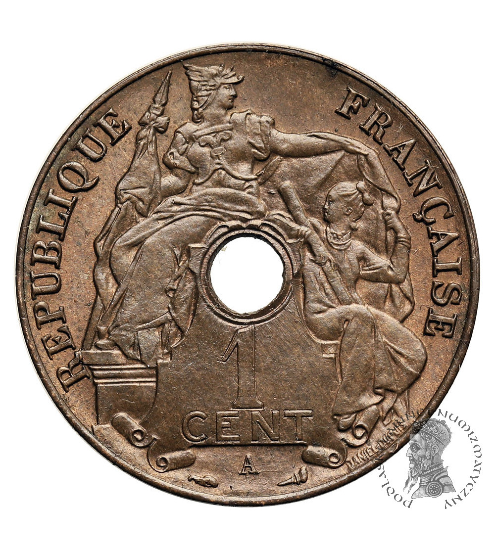 French Indochina. 1 Cent 1921 A
