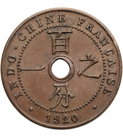 Indochiny Francuskie. 1 cent 1920 A
