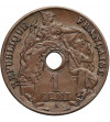 Indochiny Francuskie. 1 cent 1920 A