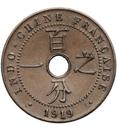 Indochiny Francuskie. 1 cent 1919 A