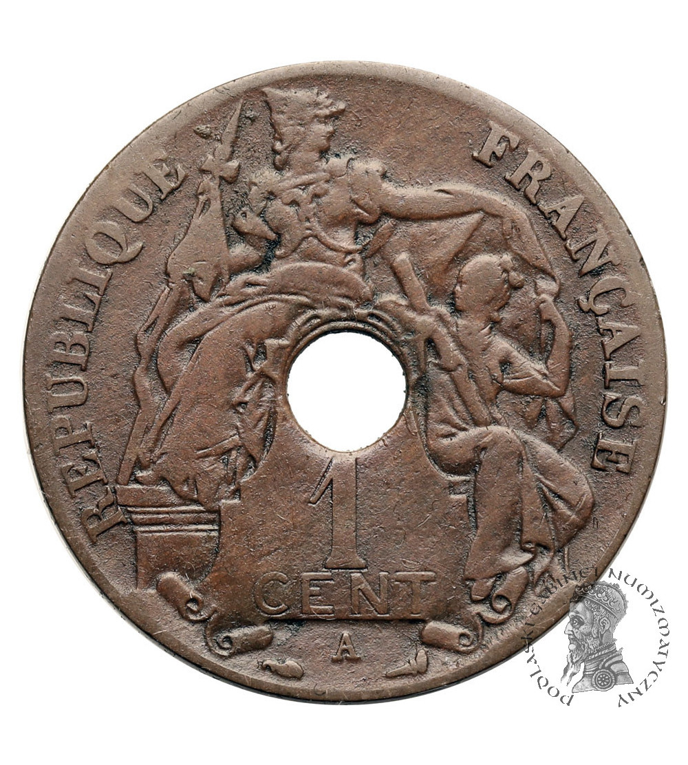 French Indochina. 1 Cent 1912 A