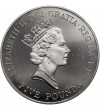 Great Britain, Elizabeth II (1952-2022). 5 Pounds 1996, 70th birthday of Queen Elizabeth II