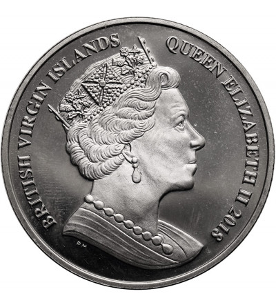 British Virgin Islands, Elizabeth II (1952-2022). 1 Dollar 2018, Clownfish, Series: Marine Animal