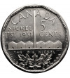 Kanada. Medal pamiątkowy, 5 centów, Sudbury, 1751- 1951, Dwustulecie izolacji i oznaczenia pierwiastka „Nikiel”