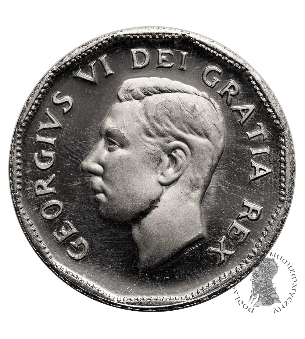 Kanada. Medal pamiątkowy, 5 centów, Sudbury, 1751- 1951, Dwustulecie izolacji i oznaczenia pierwiastka „Nikiel”