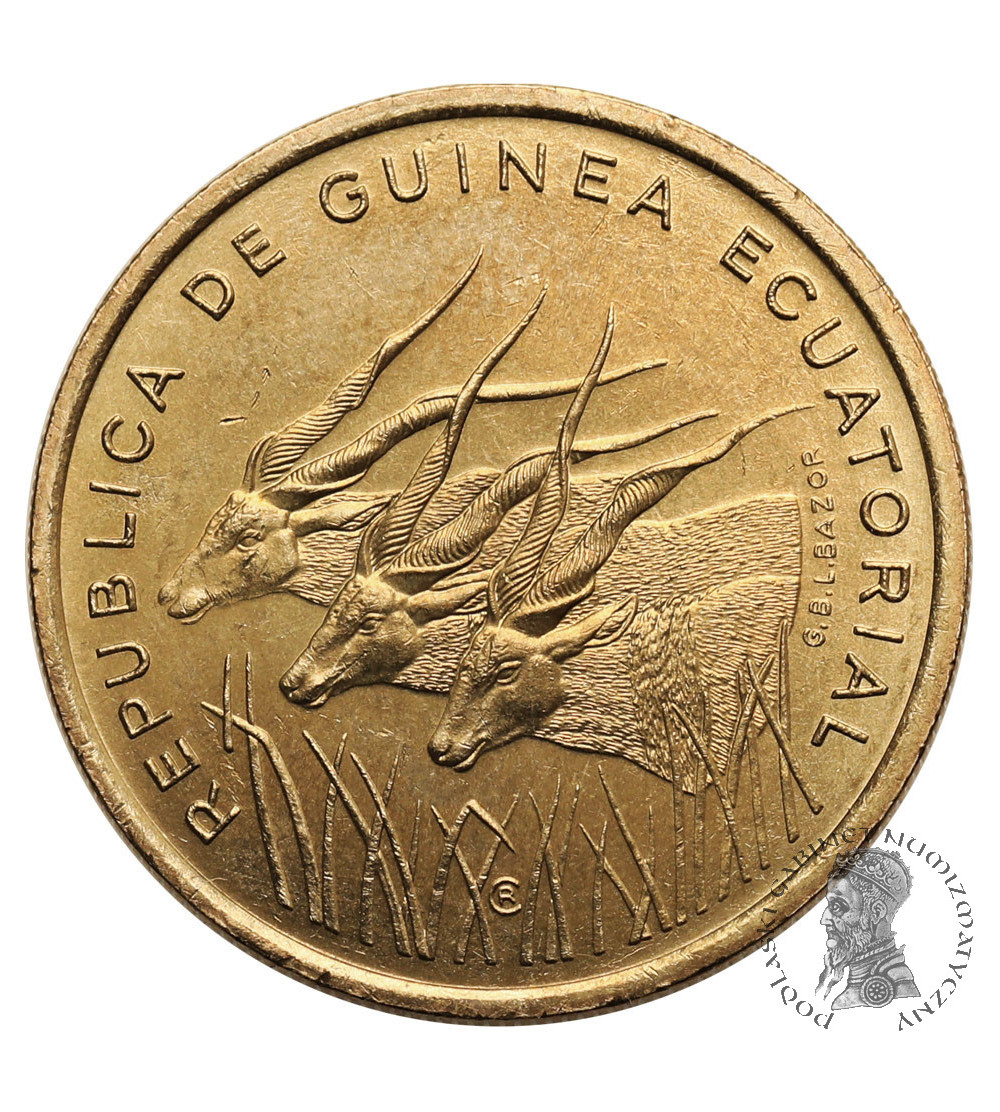 Gwinea Równikowa. 25 franków 1985