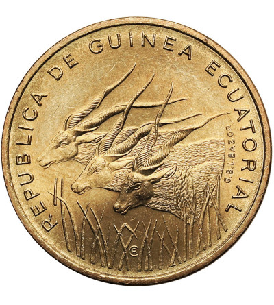 Gwinea Równikowa. 5 franków 1985