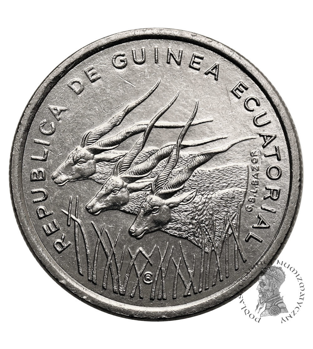 Equatorial Guinea. 50 Francos 1986
